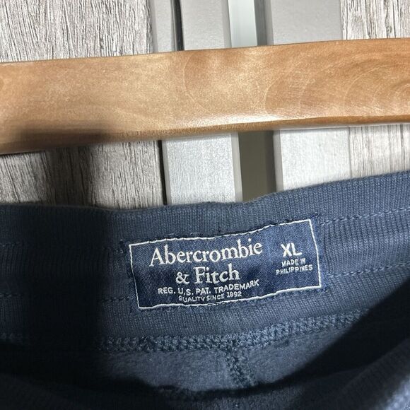 Abercrombie Fitch Mens Sweatpants Y2K Large Logo Size XL - Picture 4 of 9